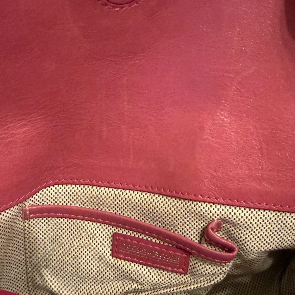 Dooney & Bourke Pink Leather Bag - Picture 7 of 7